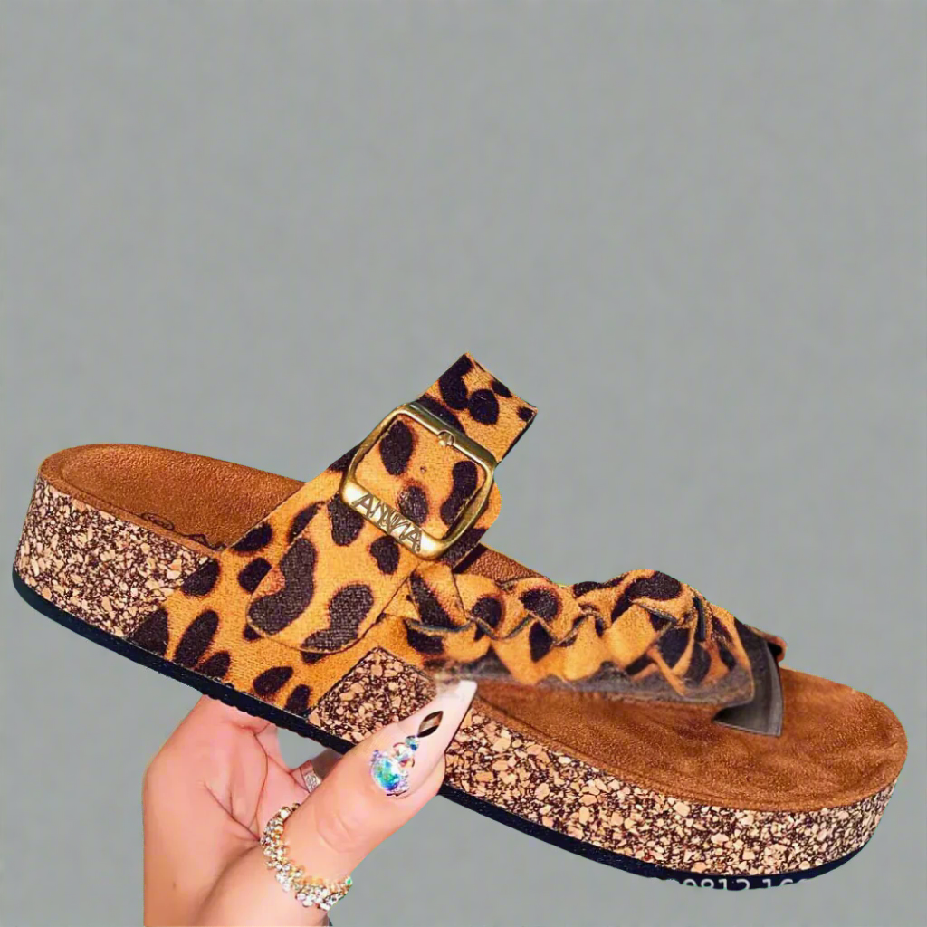 Josepha | Papuci din piele confortabili din materiale de înaltă calitate pentru vară