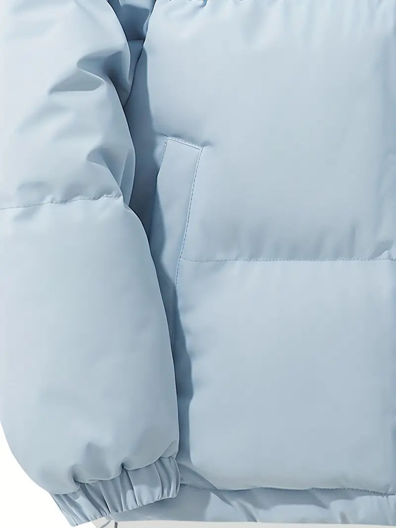 Anna – Jachetă de Damă Matlasată cu Glugă și Căptușeală Termică