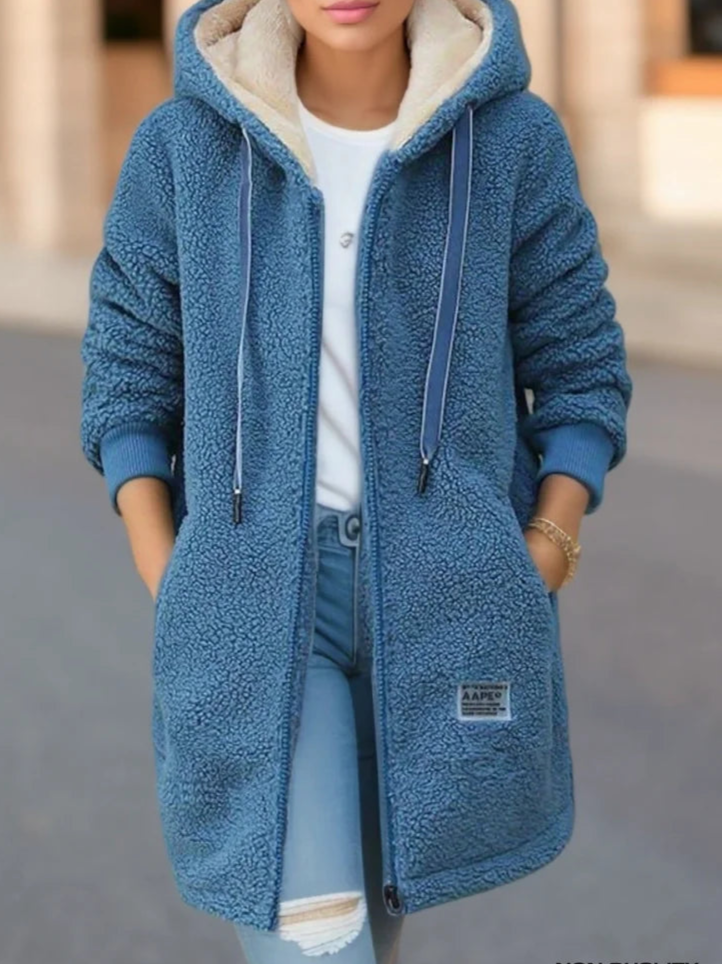 Belinda – Geacă Damă cu Polar Căptușită Toamnă/Iarnă Elegantă