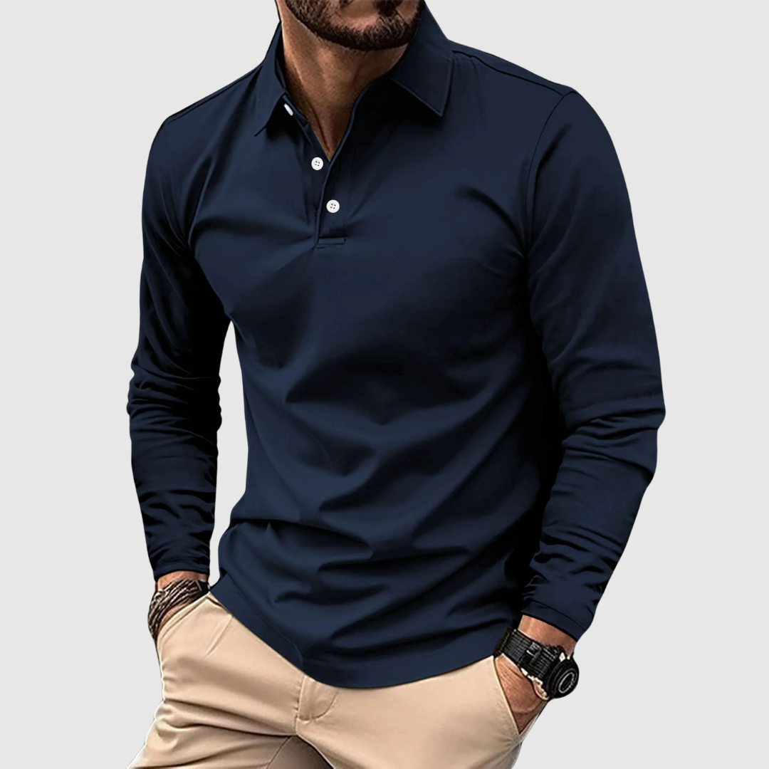 Leonardo – Tricou Polo de Bărbați din Bumbac Premium Confortabil