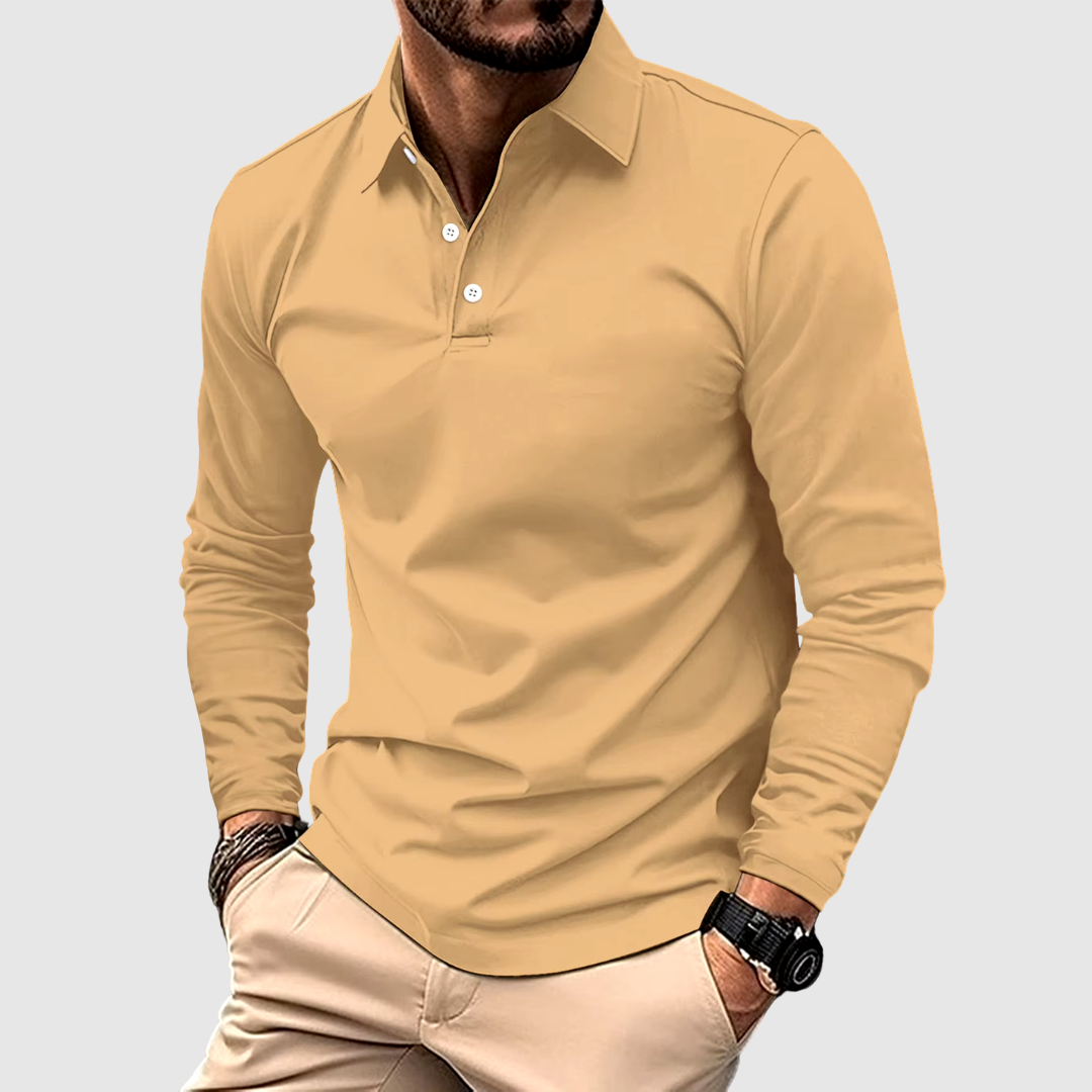 Leonardo – Tricou Polo de Bărbați din Bumbac Premium Confortabil