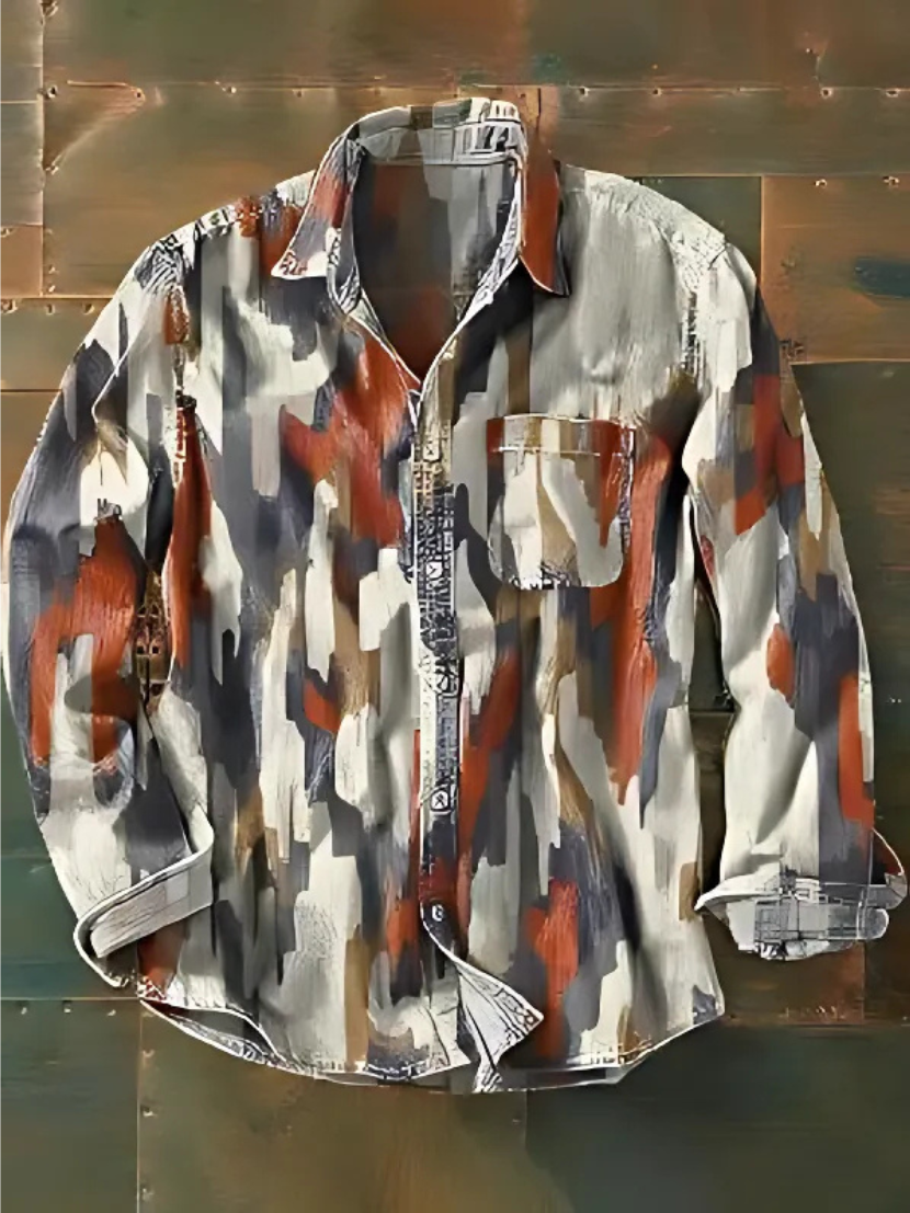 Alfonso | Cămașă Elegantă cu Buzunar Funcțional