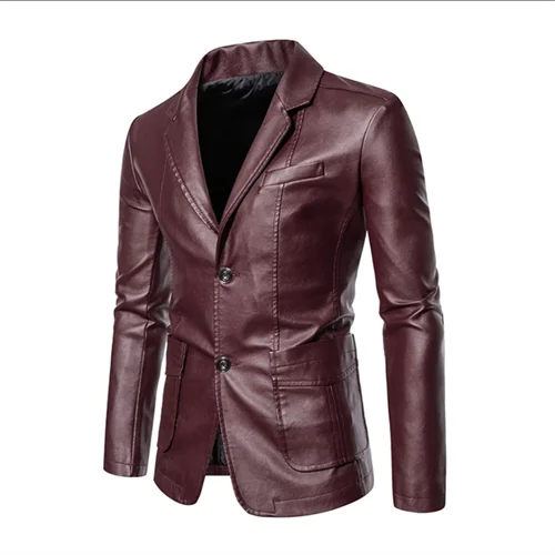 Rasmus™ Urban – Blazer Slim-Fit din Piele Ecologică (mai multe culori)