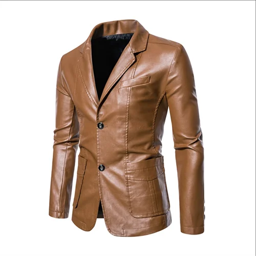 Rasmus™ Urban – Blazer Slim-Fit din Piele Ecologică (mai multe culori)