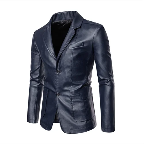 Rasmus™ Urban – Blazer Slim-Fit din Piele Ecologică (mai multe culori)