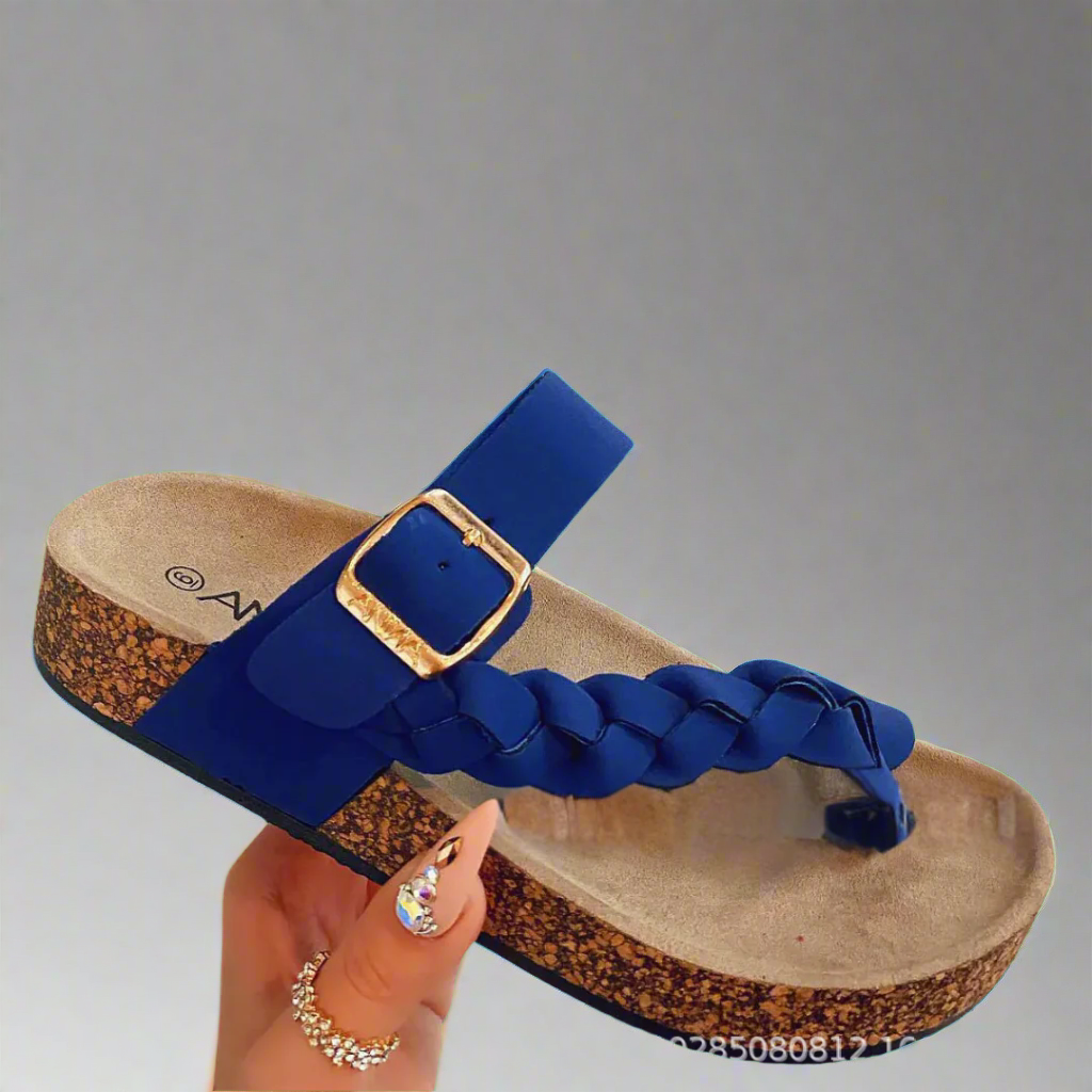 Josepha | Papuci din piele confortabili din materiale de înaltă calitate pentru vară