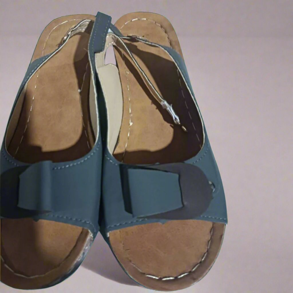 Clara | Sandały Retro Wedge pentru femei – Confort și stil
