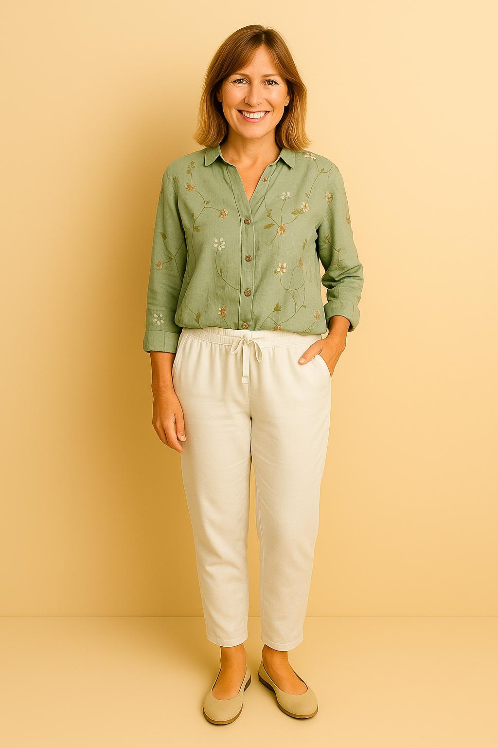 Avril | Bluză elegantă cu imprimeuri amuzante