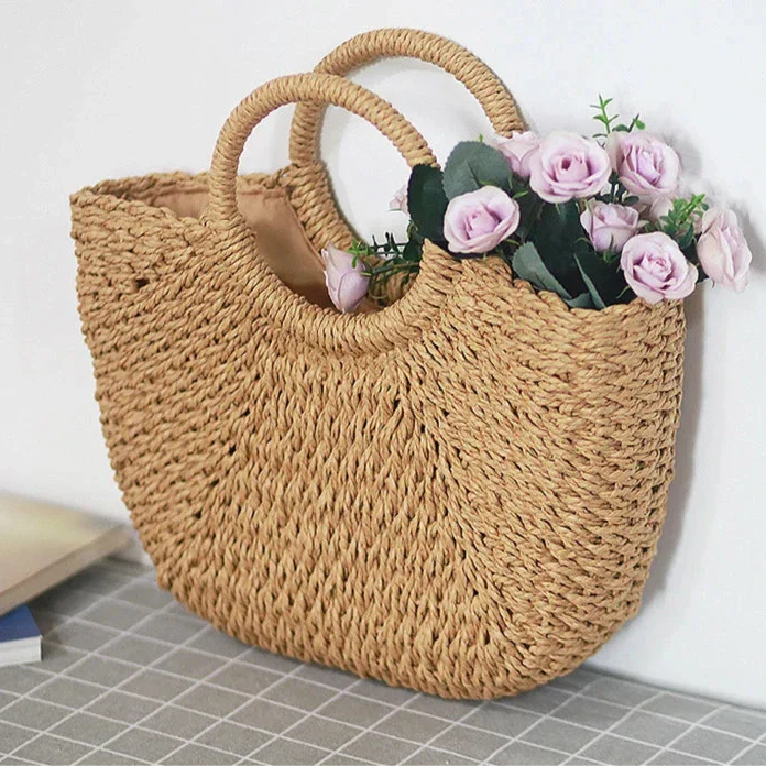 Geantă din stuf Linari - Eleganță Naturală