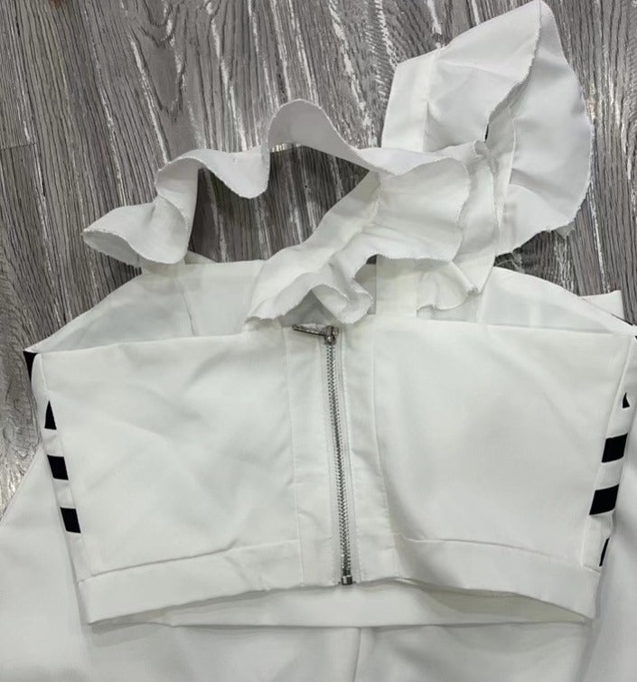 Cristeta – Compleu Damă Elegant cu Fustă și Top Chic Feminin