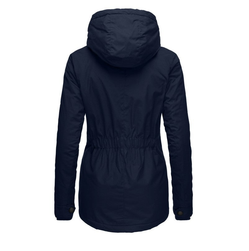 Lara – Parkă de Damă Iarnă Impermeabilă cu Căptușeală Sherpa