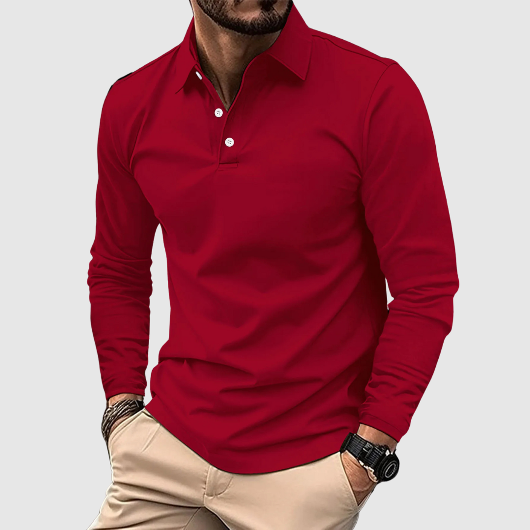 Leonardo – Tricou Polo de Bărbați din Bumbac Premium Confortabil