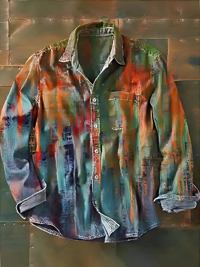 Salvatore | Cămașă Elegantă cu Buzunar Funcțional