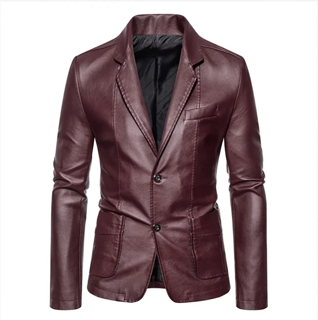 Rasmus™ Urban – Blazer Slim-Fit din Piele Ecologică (mai multe culori)