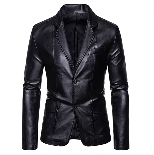 Rasmus™ Urban – Blazer Slim-Fit din Piele Ecologică (mai multe culori)