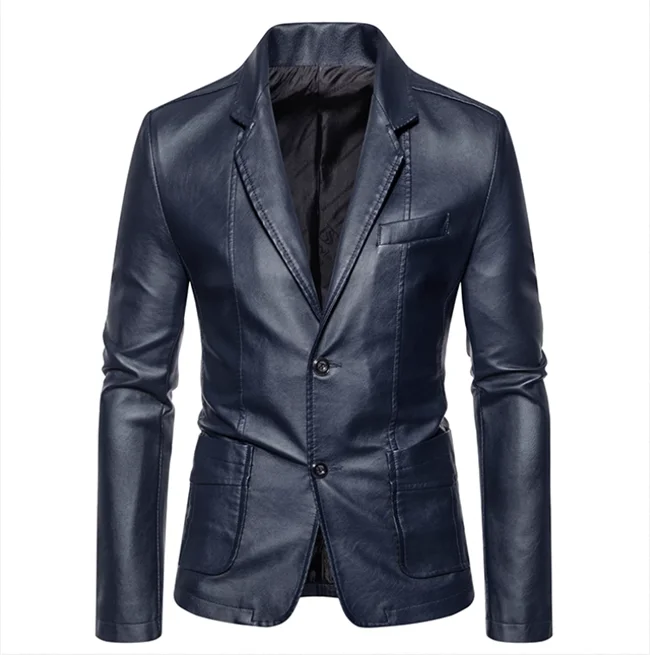 Rasmus™ Urban – Blazer Slim-Fit din Piele Ecologică (mai multe culori)